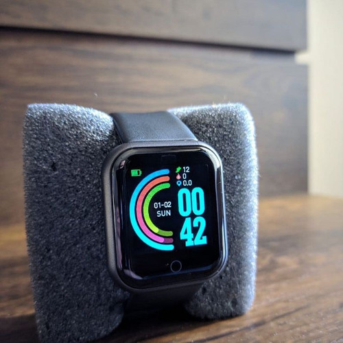 Smartwatch D20 na cor Preto — imagem do produto